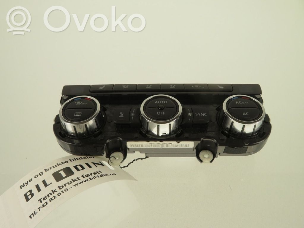 Volkswagen PASSAT B7 Console centrale, commande chauffage/clim 