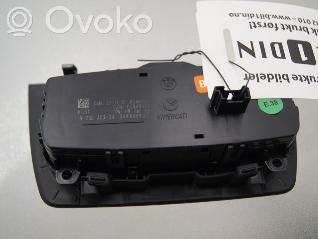 BMW 3 F30 F35 F31 Lichtschalter
