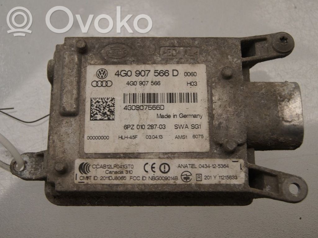 Audi A6 S6 C7 4G Distronic-anturi, tutka 