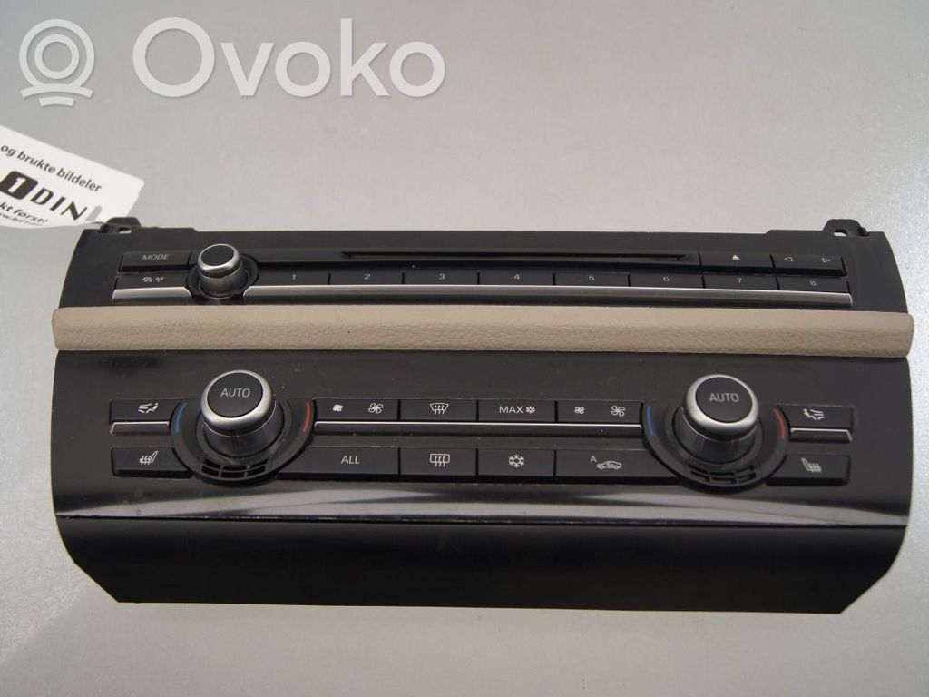 BMW 5 F10 F11 Verkleidung Bedieneinheit Klimaanlage / Heizung 
