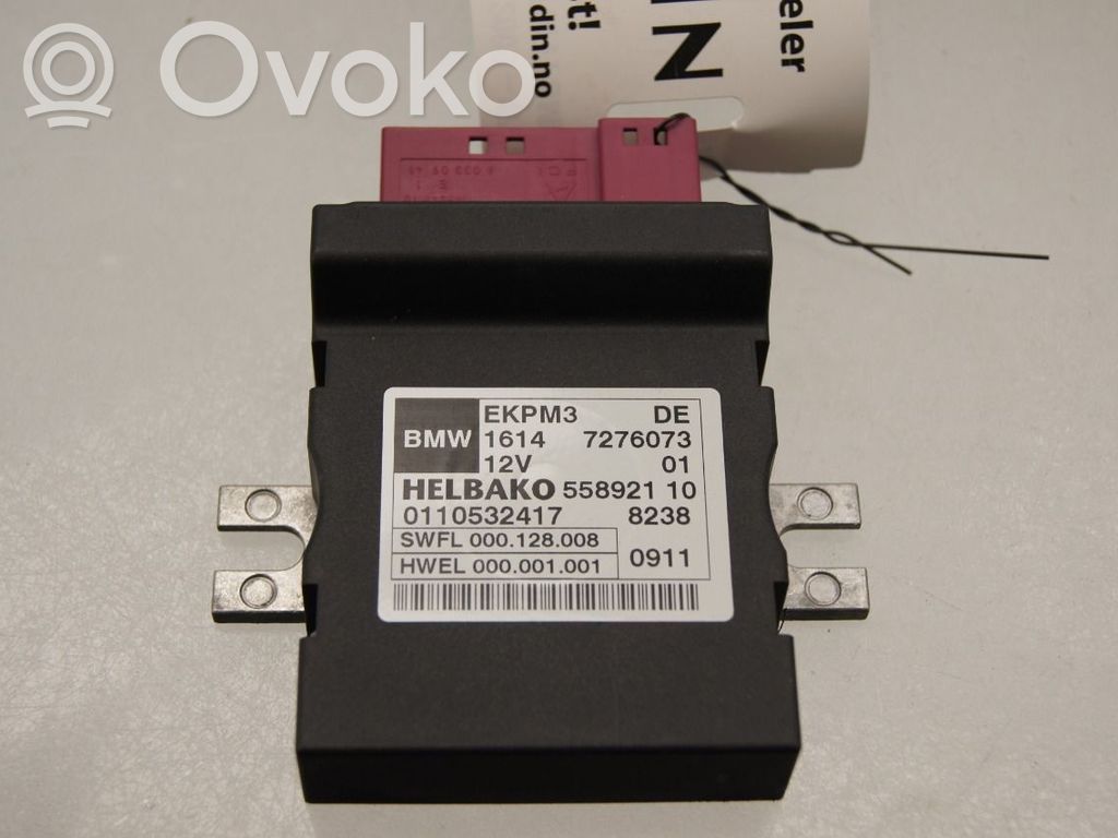 BMW 5 F10 F11 Unitate/modul comandă pompă injecție combustibil 