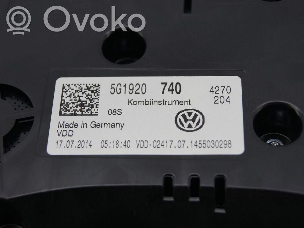 Nopeusmittari (mittaristo)   5G1920740,5G1920740