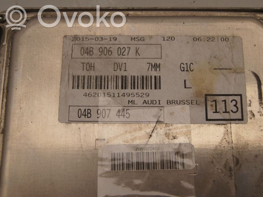 Audi A1 Unitate control motor/modul ECU 