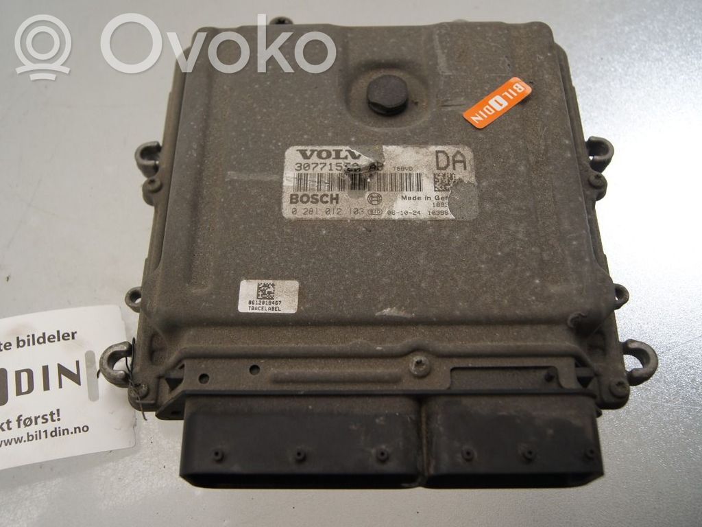 Engine control unit/module ECU   36002593,30771550,30771550,30771550,36002593