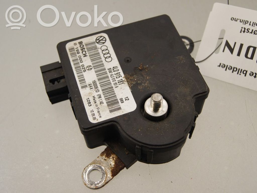 Audi Q7 4L Modulo di controllo della batteria 