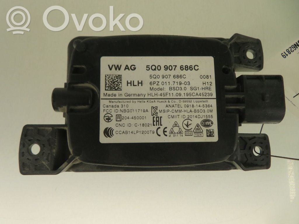 Volkswagen e-Golf Sensor de radar Distronic 