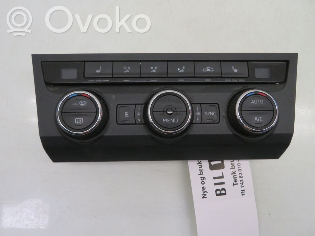 Console centrale, commande chauffage/clim   3V0907044AH,3V0907044AH