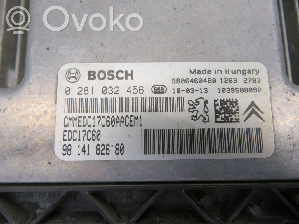 Peugeot 308 Engine control unit/module ECU 