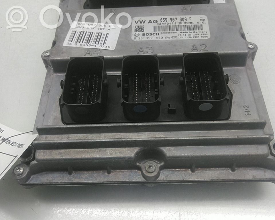 Komputer / Sterownik ECU silnika   4M0997401,4M0997401