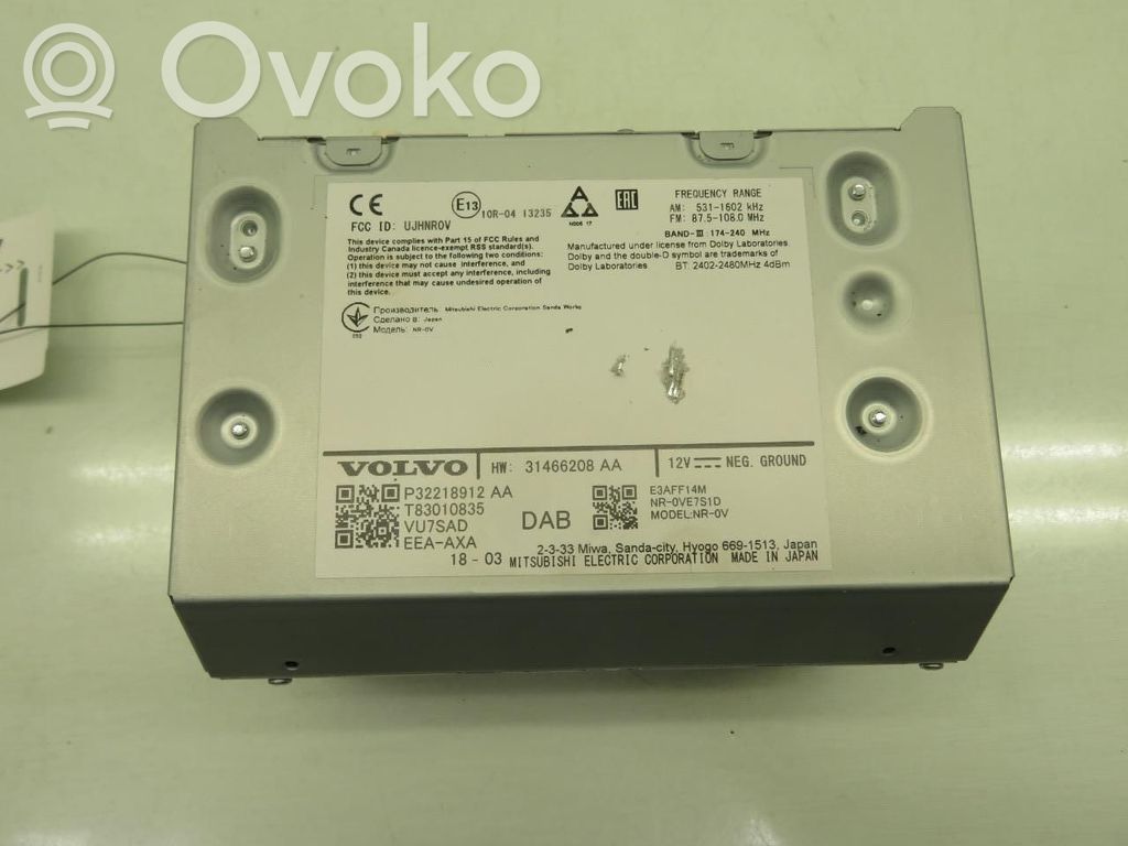 Volvo XC40 Unitate principală radio/CD/DVD/GPS 