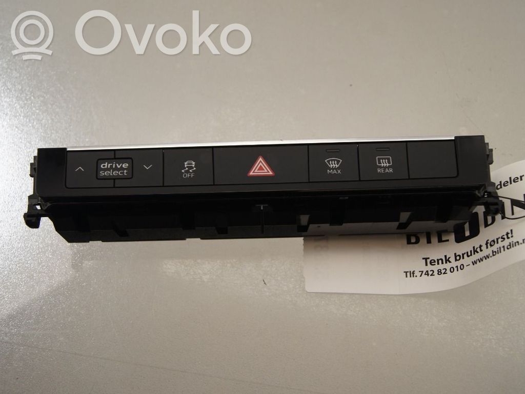 Botón interruptor de luz de peligro   4N0925301,4N0925301