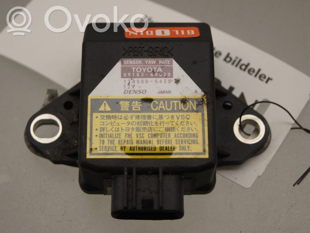 Toyota Land Cruiser (J120) Sensore