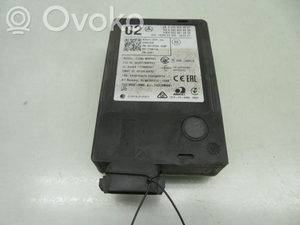 Mercedes-Benz E W213 Sensor de radar Distronic 