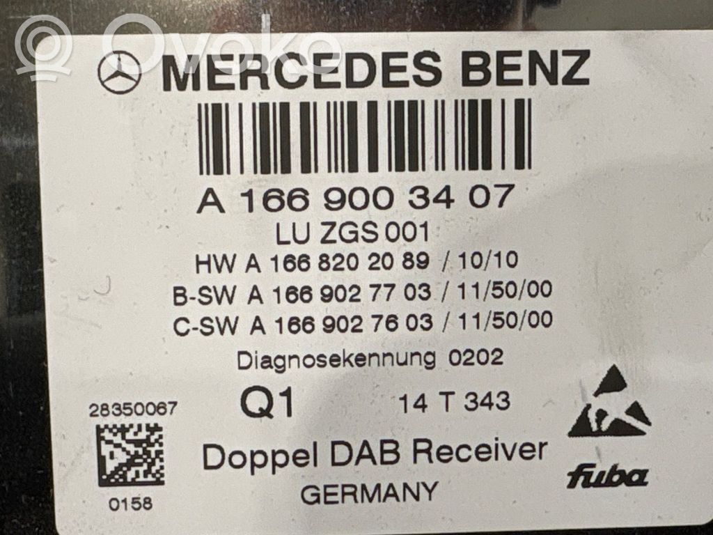 Mercedes-Benz A W176 Kit système audio