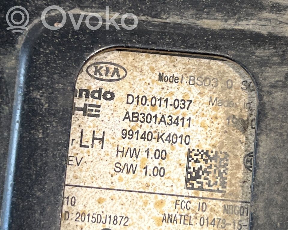 Hyundai Kona I Distronic sensor radar