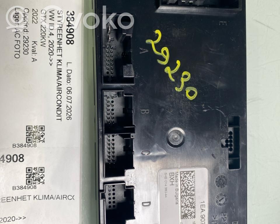 Volkswagen ID.4 Centralina aria condizionata/riscaldamento 