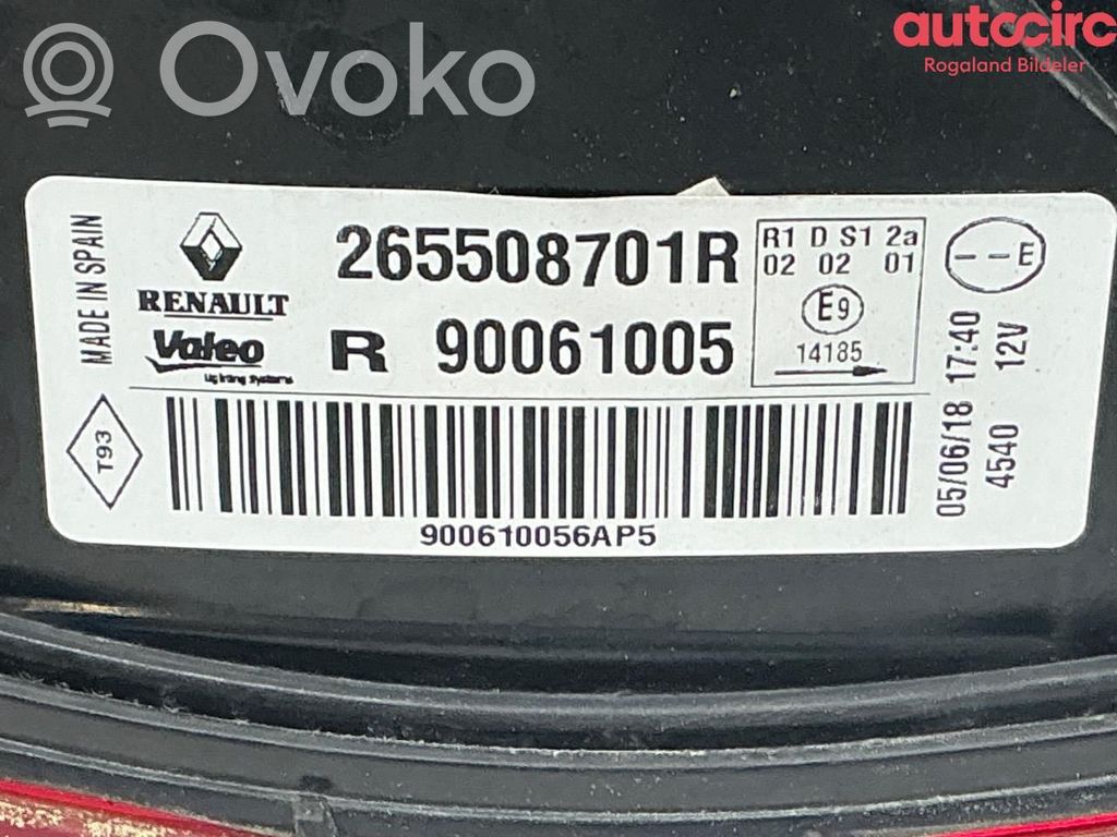 Renault Kadjar Lampă spate în caroserie