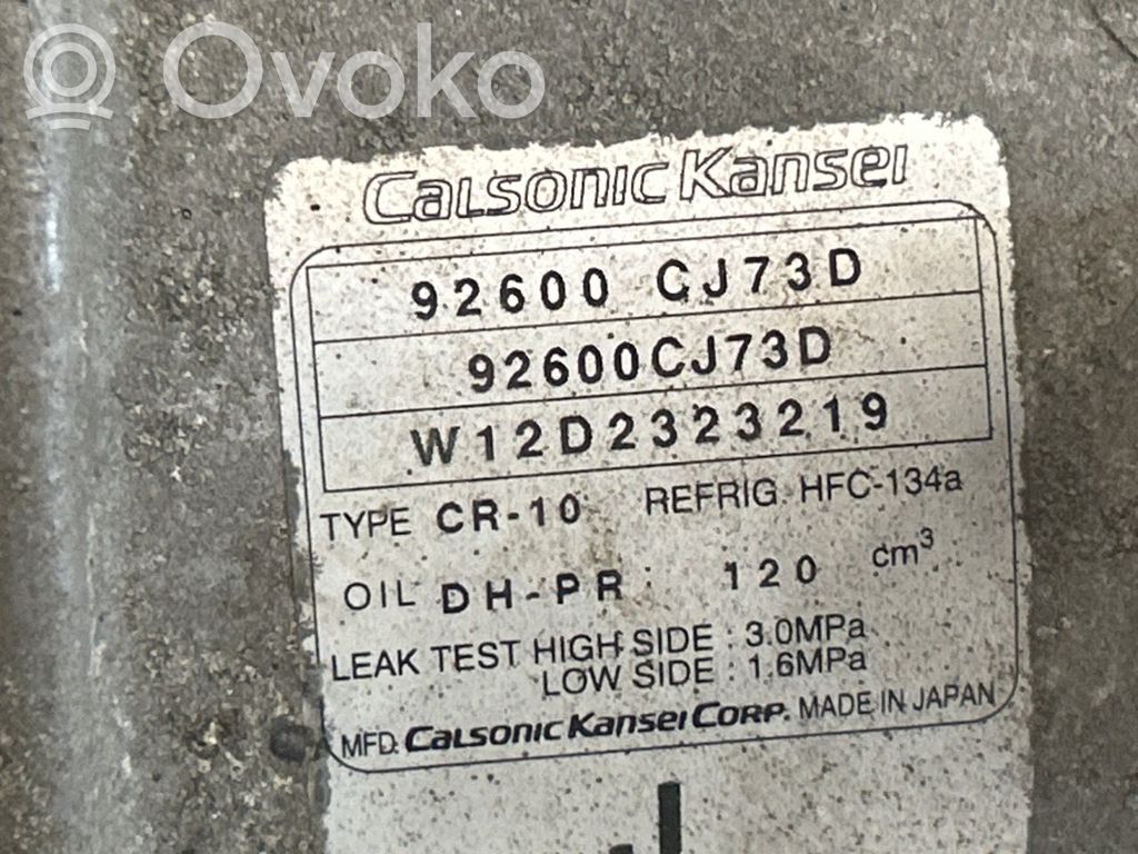 Nissan Note (E12) Compresseur de climatisation 