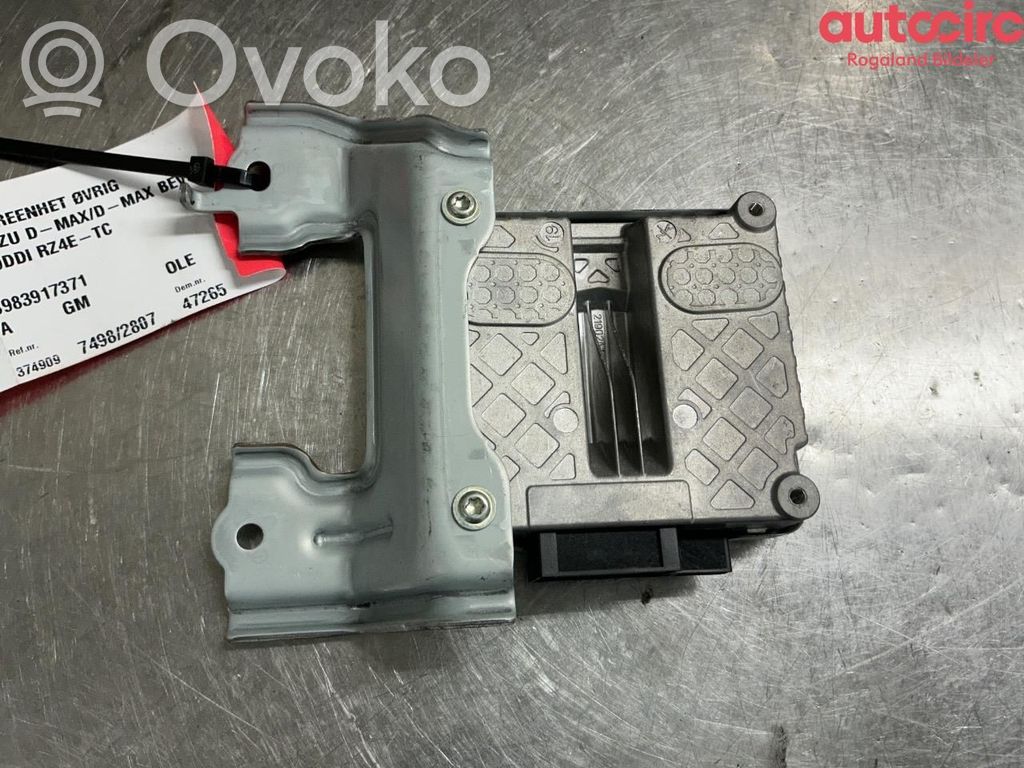 Isuzu D-Max Otras unidades de control/módulos