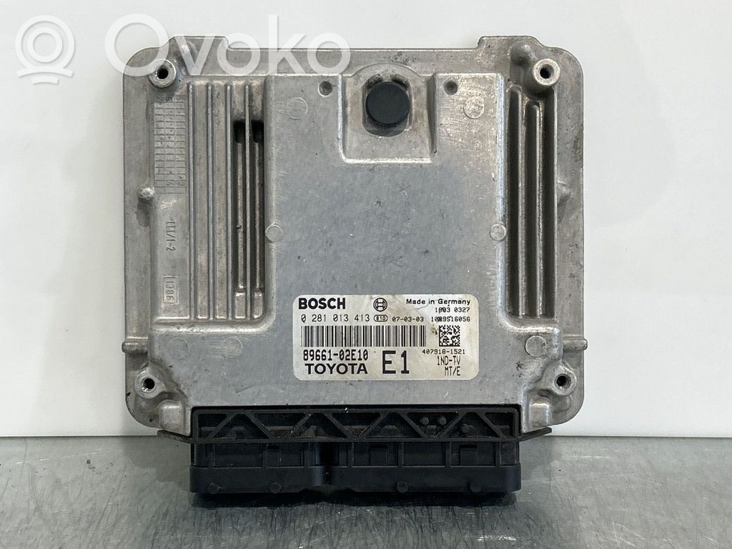 Toyota Auris 150 Unité de commande, module ECU de moteur