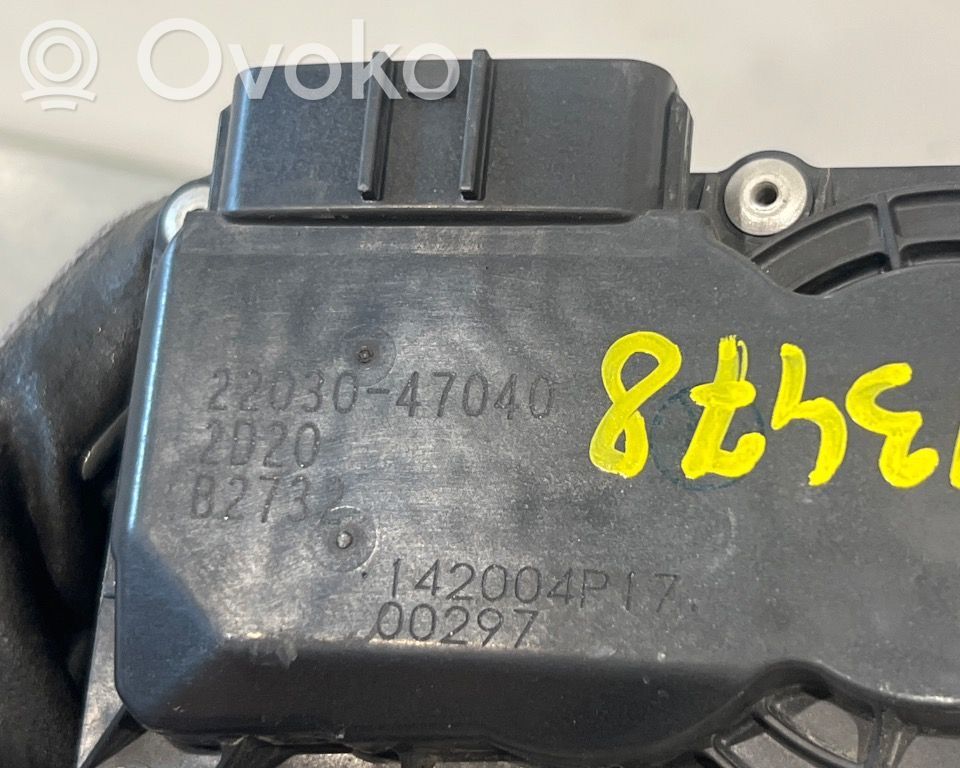 Toyota Yaris Supapă corp clapetă 