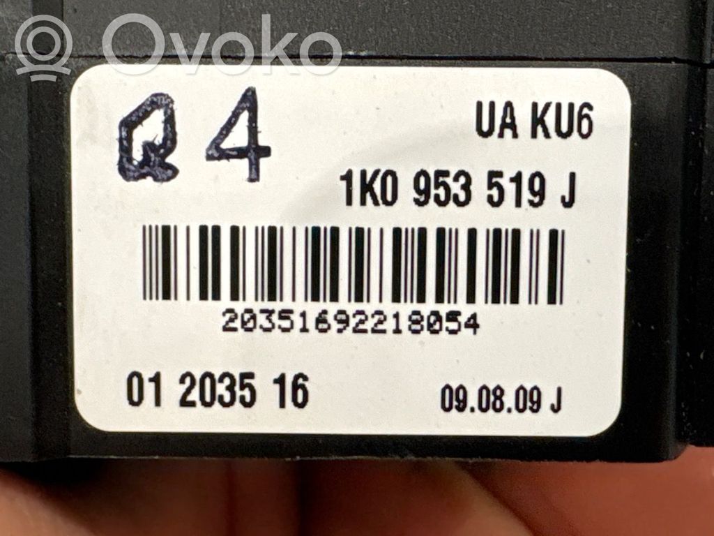 Skoda Yeti (5L) Commodo d'essuie-glace