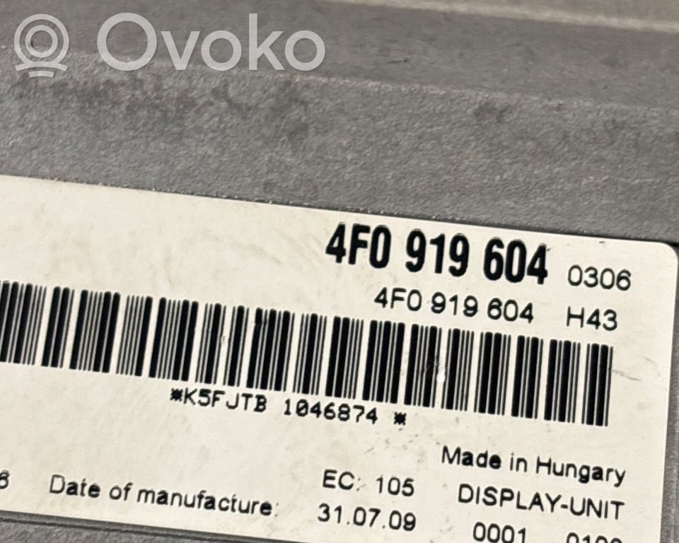Audi A5 8T 8F Alte piese panou de bord 