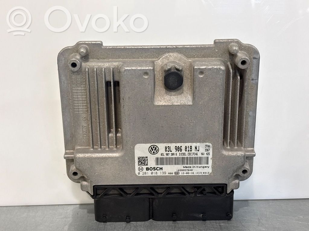 Volkswagen Caddy Centralina/modulo motore ECU 
