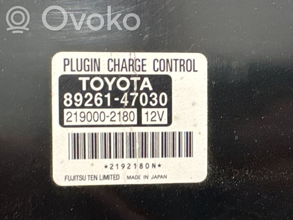 Toyota Prius+ (ZVW40) Altre centraline/moduli 