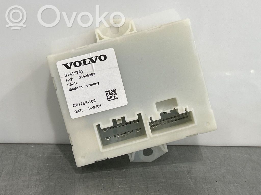 Volvo XC60 Centralina/modulo portellone/bagagliaio