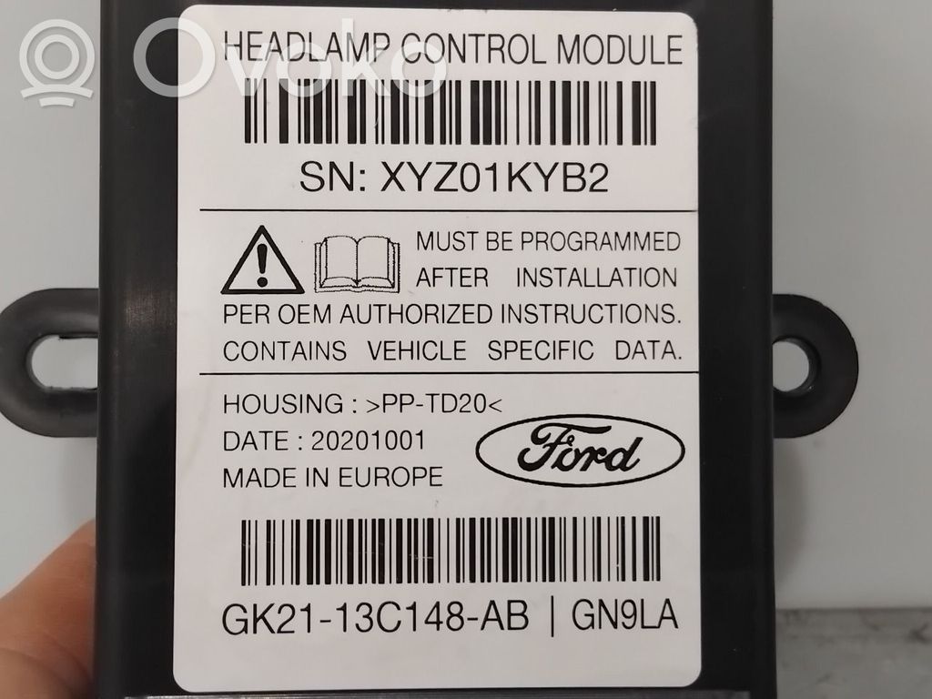 Unité de commande / module Xénon   2350856,GK2113C148AB,GK2113C148AB,2350856,GK2113C148AB