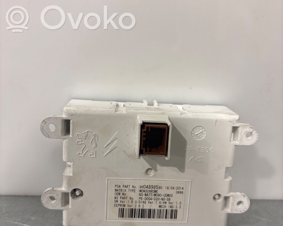 Peugeot 3008 I Controllo multimediale autoradio 