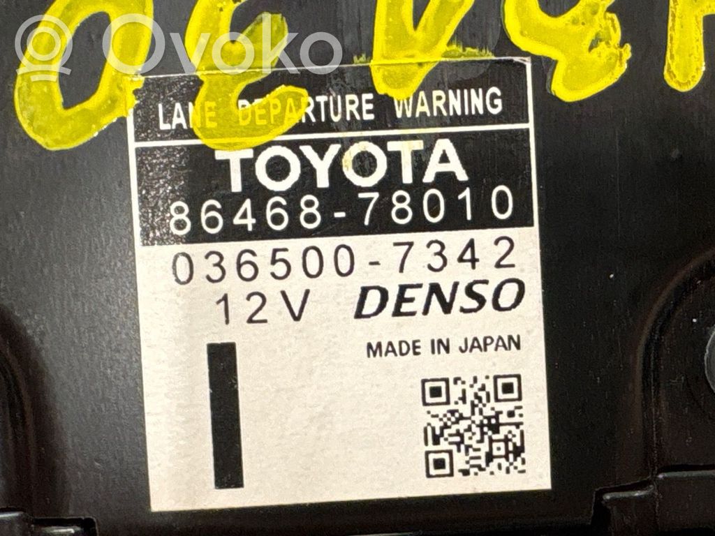 Lexus NX Windshield/windscreen camera