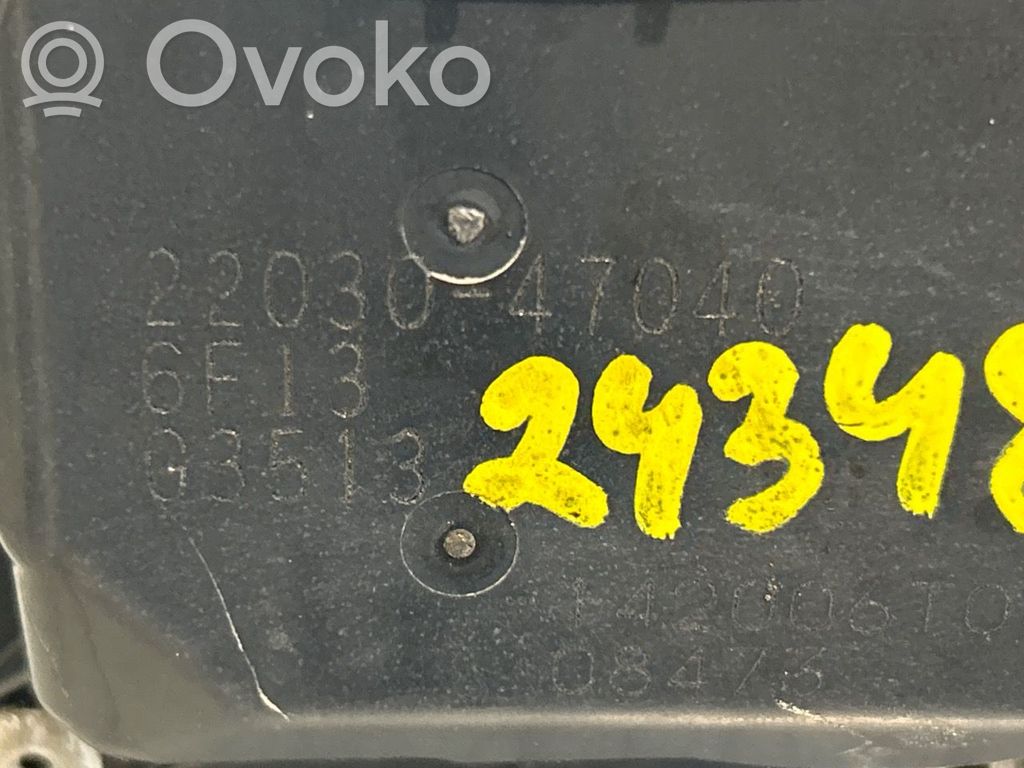 Toyota Yaris Valvola corpo farfallato