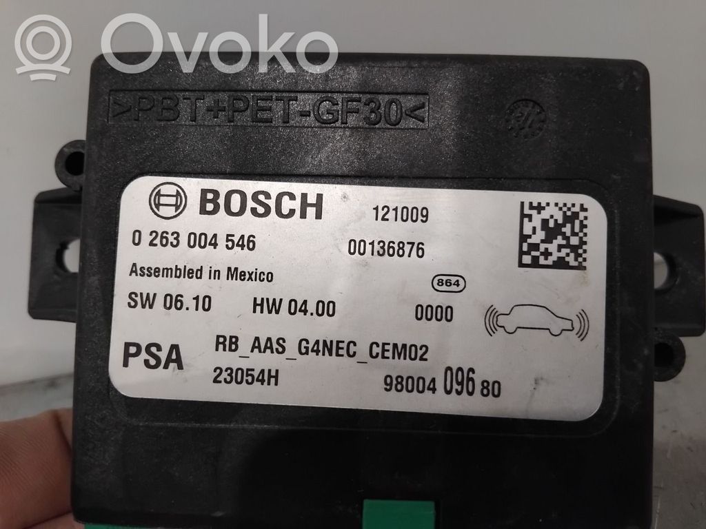 Peugeot 508 Parking PDC control unit/module