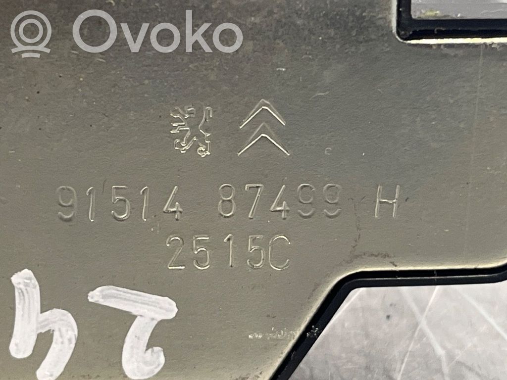 Peugeot 3008 I Loquet de verrouillage de hayon