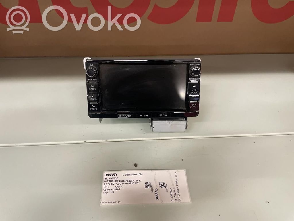 Mitsubishi Outlander Panel / Radioodtwarzacz CD/DVD/GPS