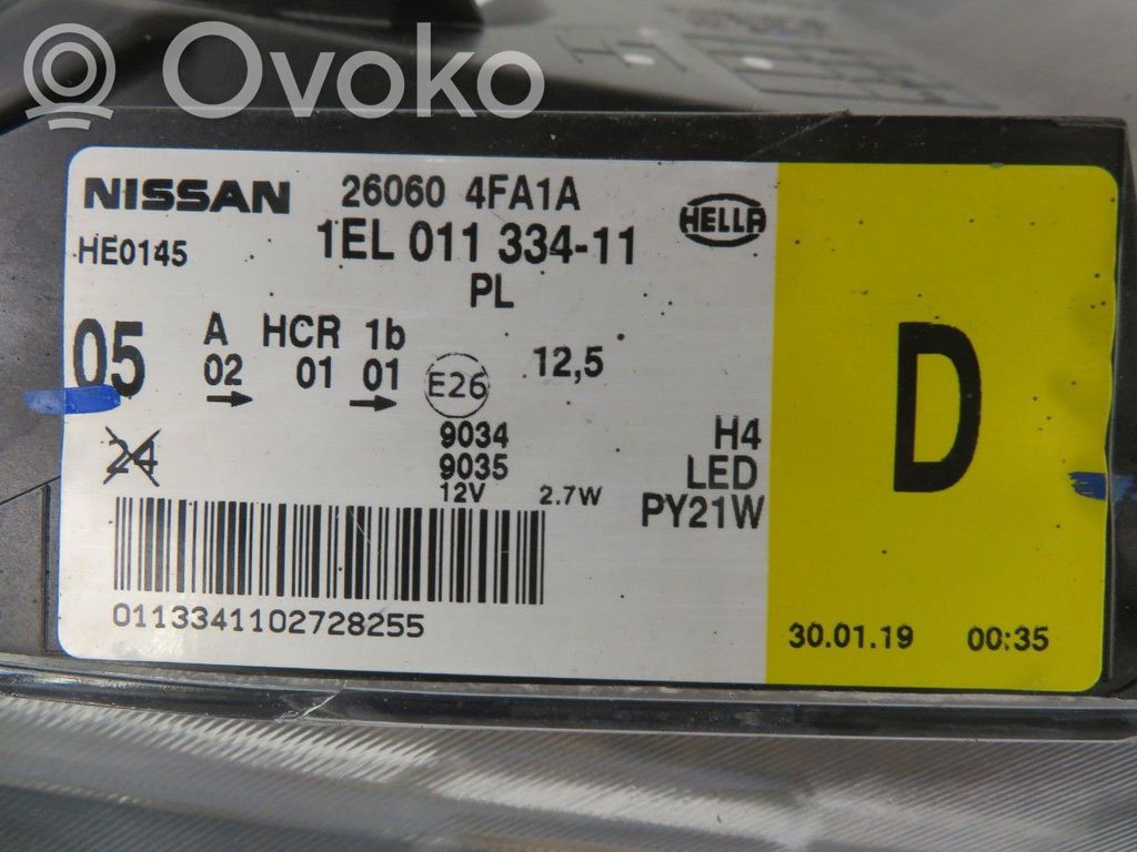 Nissan NV200 Scheinwerfer