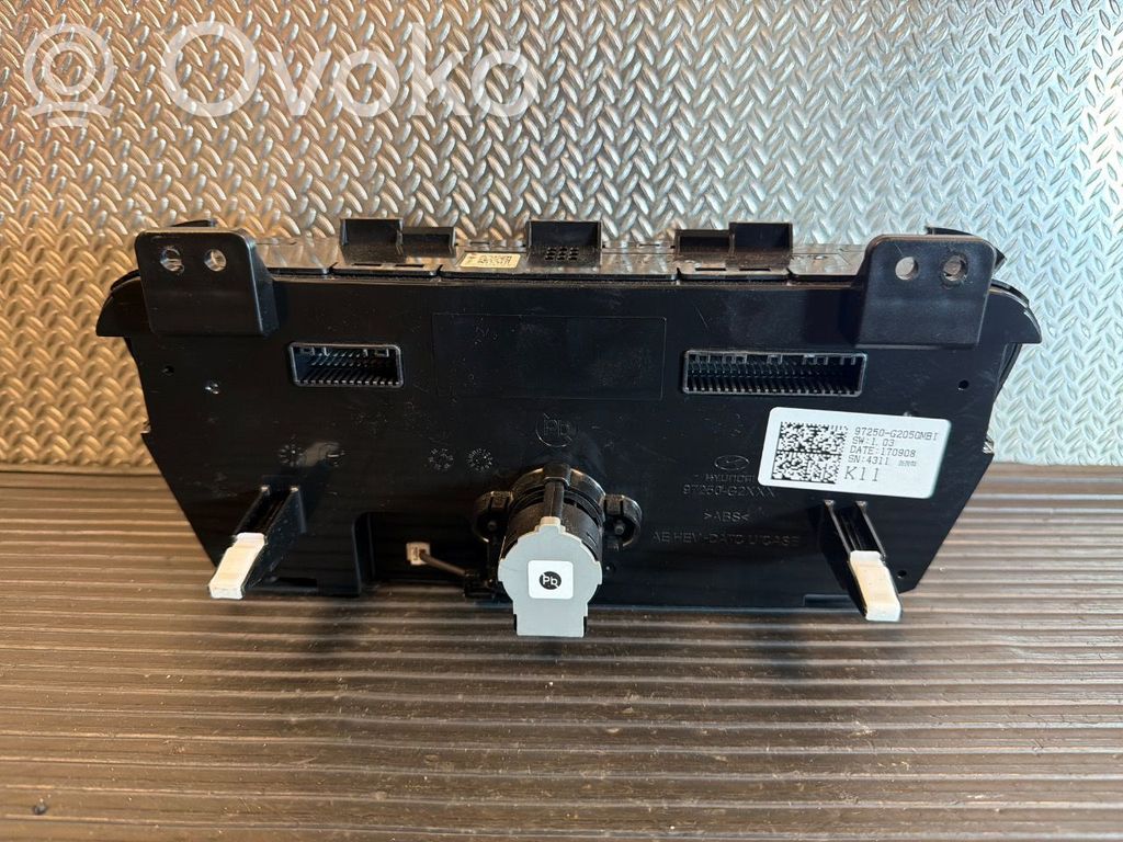 Hyundai Ioniq Console centrale, commande chauffage/clim