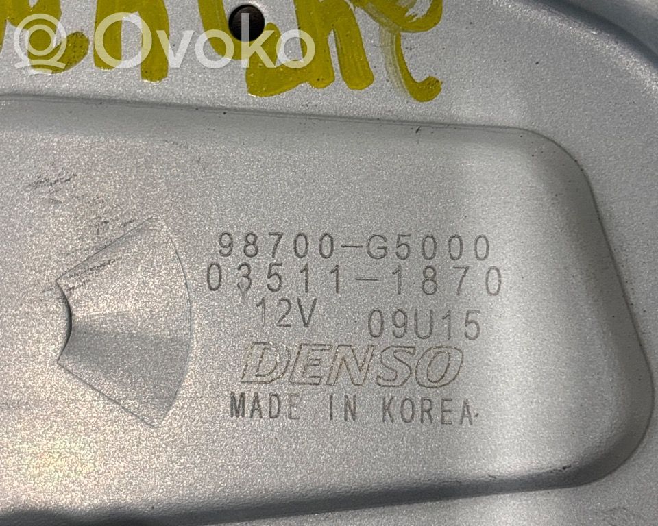 KIA Niro Takalasinpyyhkimen moottori 