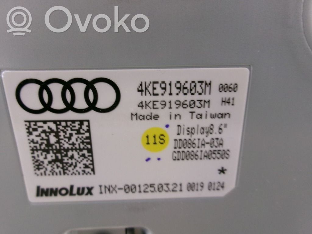 Audi e-tron Kita panelės detalė 