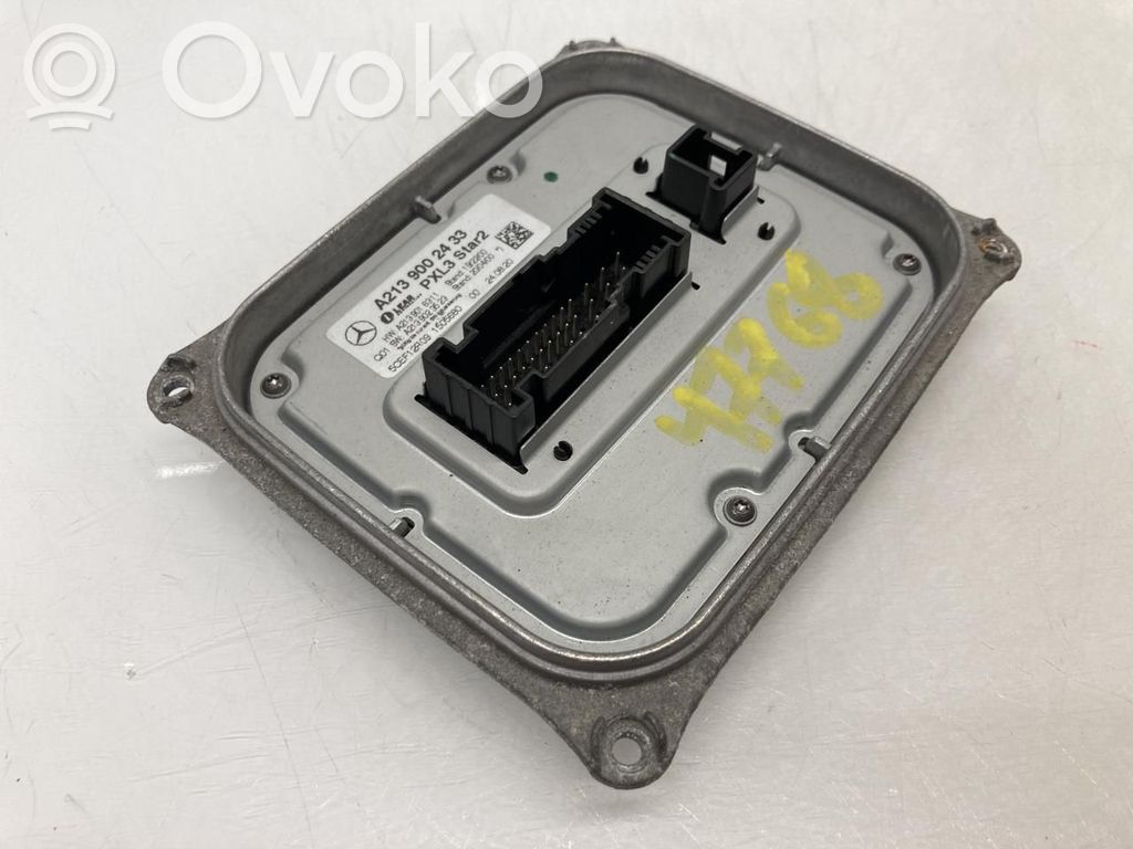 Mercedes-Benz E W213 Unidad de control/módulo de los faros xenón