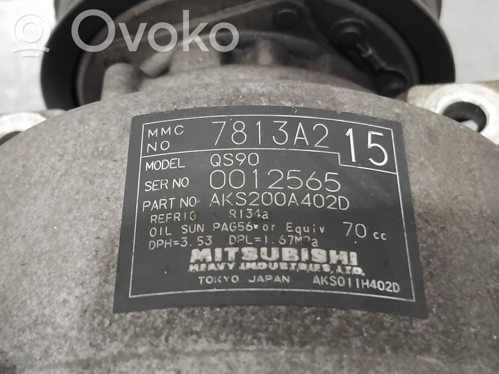 Mitsubishi Outlander Compressore aria condizionata (A/C) (pompa)