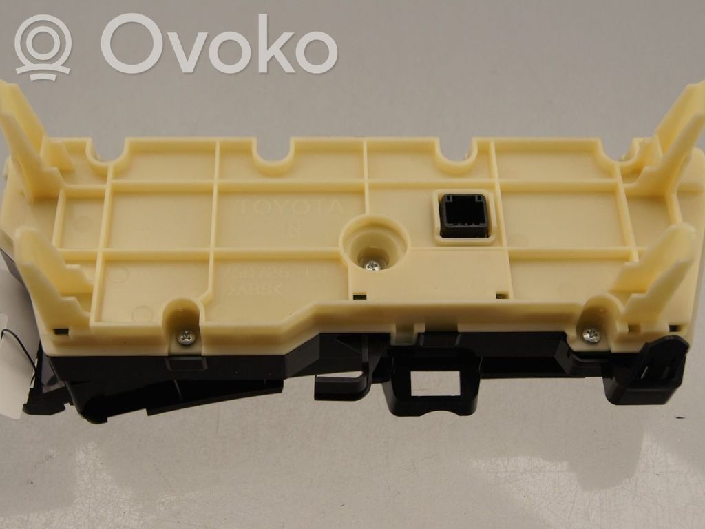 Toyota Prius (XW30) Console centrale, commande chauffage/clim