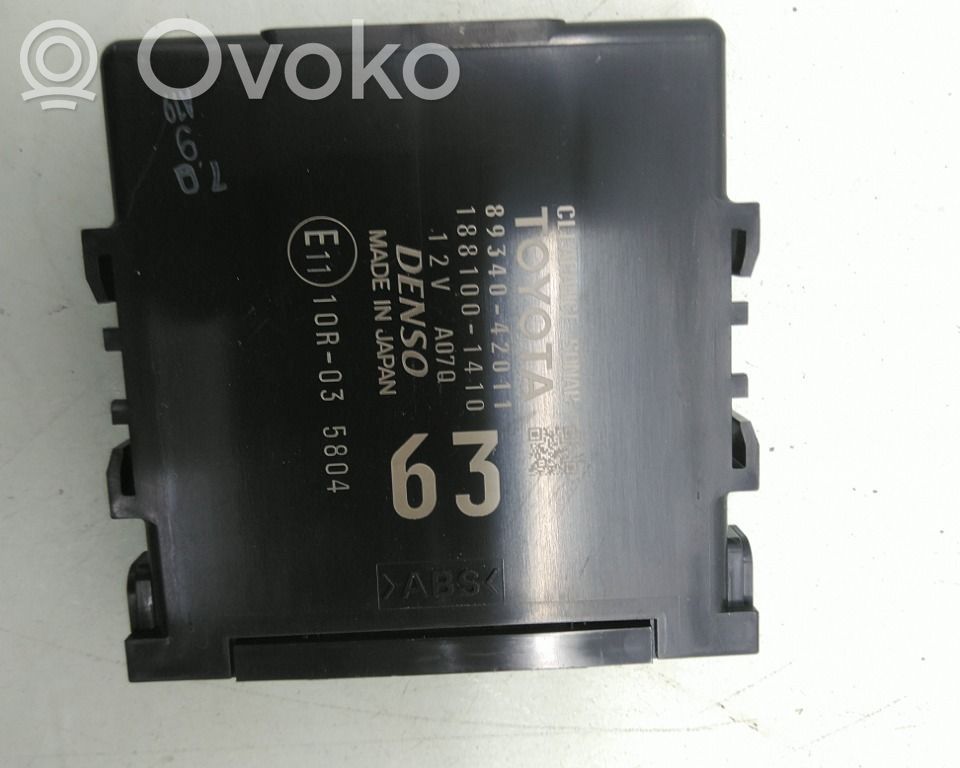 Toyota RAV 4 (XA40) Autres unités de commande / modules 