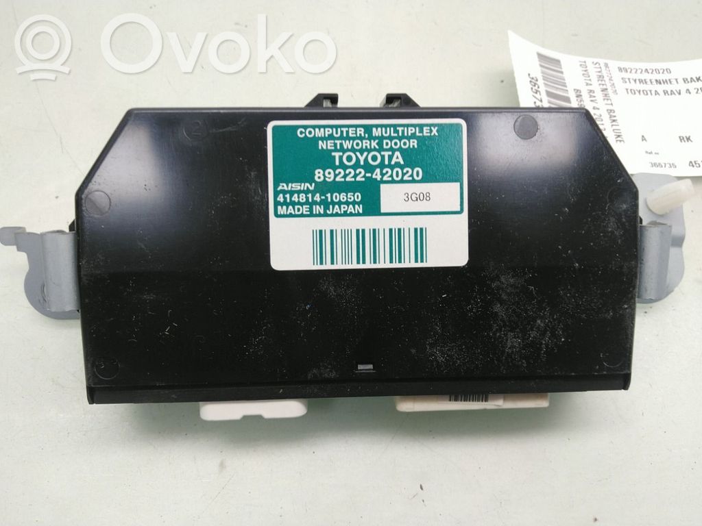 Toyota RAV 4 (XA40) Unité de commande / module de hayon