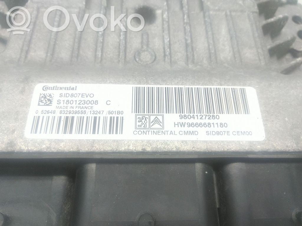 Peugeot 308 Komputer / Sterownik ECU silnika 