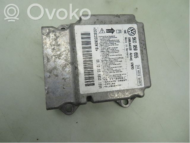 Volkswagen Golf VI Sterownik / Moduł Airbag 