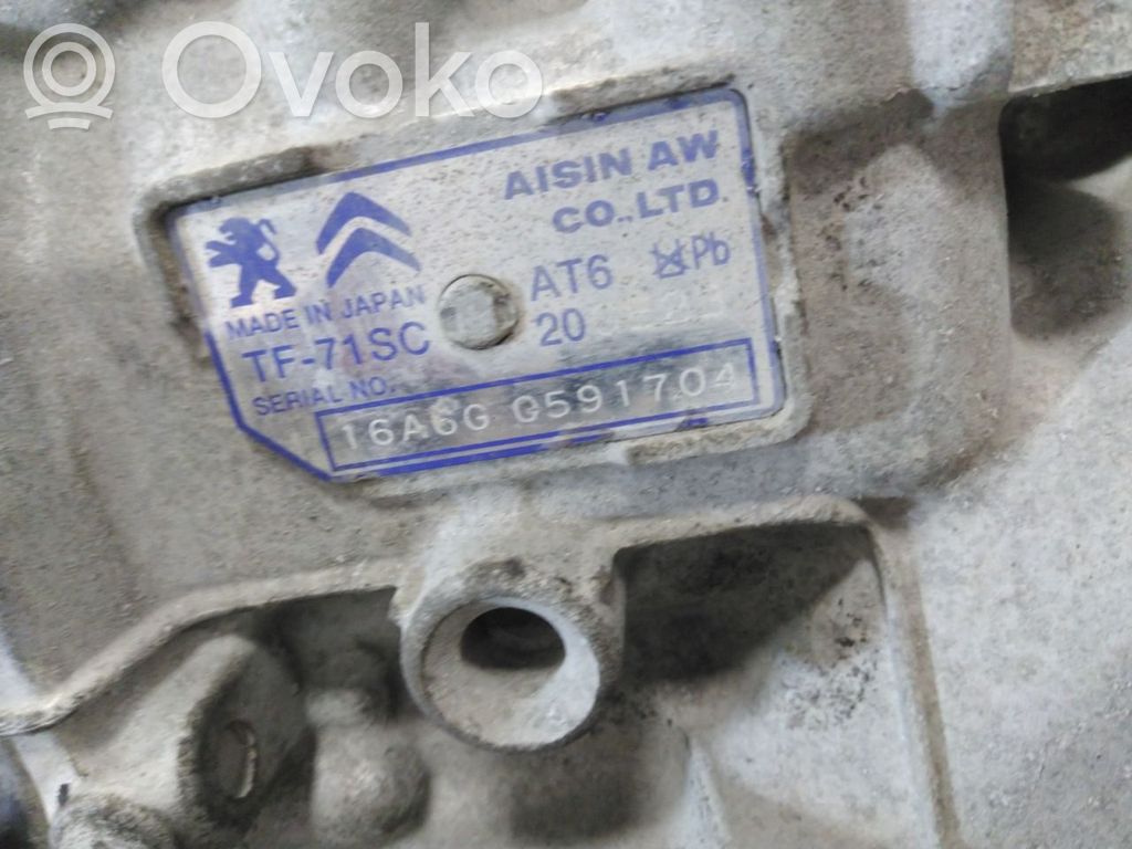 Peugeot 308 Automatyczna skrzynia biegów