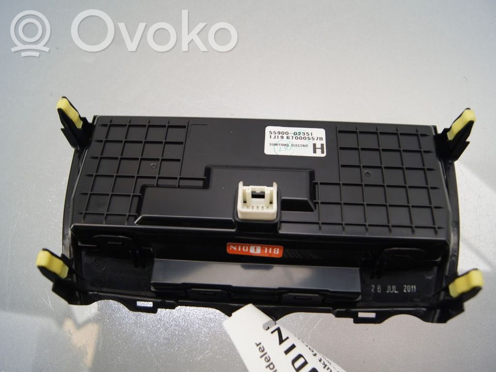 Toyota Auris 150 Console centrale, commande chauffage/clim